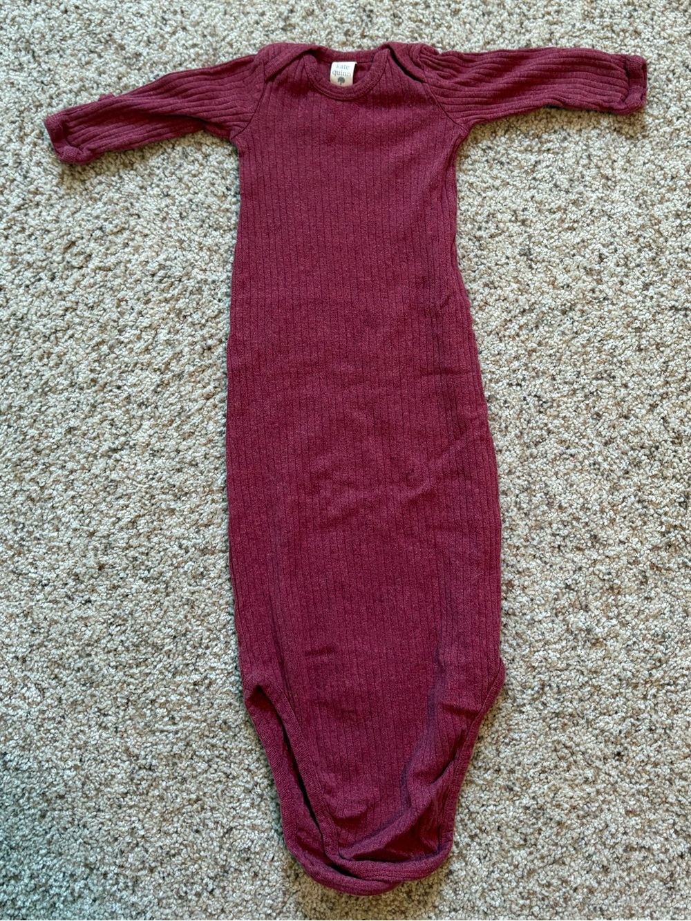 kate quinn organic cotton baby gown
